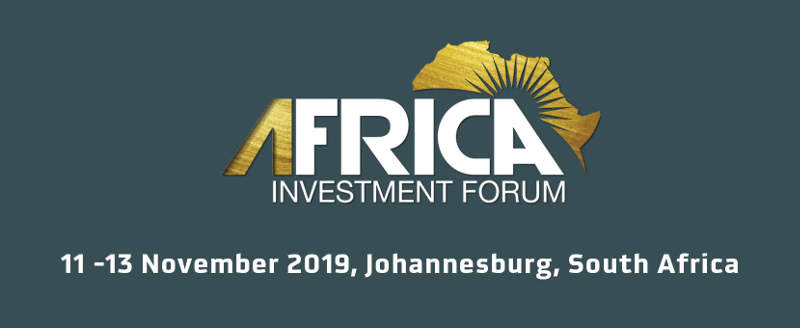 Africa Investment Forum  11-13 November, 2019 Johannesburg, South Africa  - An exclusively transactional platform for investments in Africa